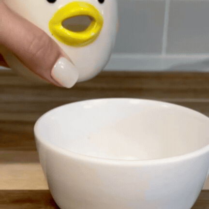 Set Separator de Ouă din Ceramică