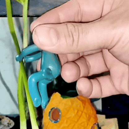 Set 6 Suporturi pentru Îndreptarea Plantelor Hidroponice – Figurine Decorative pentru Ghivece și Birou