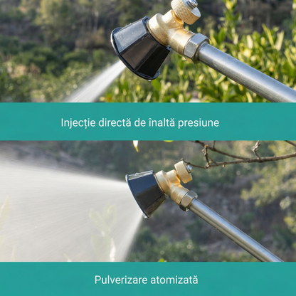 Set 2 Duze de Pulverizare Ajustabile pentru Stropit din Cupru și Plastic