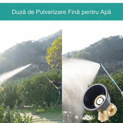 Set 2 Duze de Pulverizare Ajustabile pentru Stropit din Cupru și Plastic