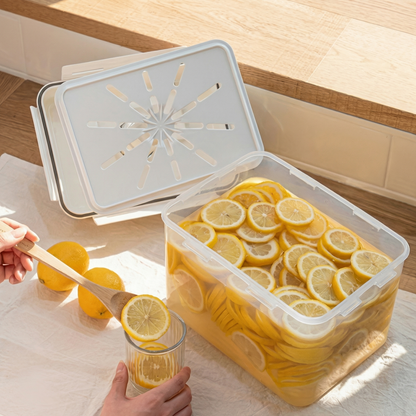 Recipient de Fermentare cu Capacitate Mare cu Sistem de Presare