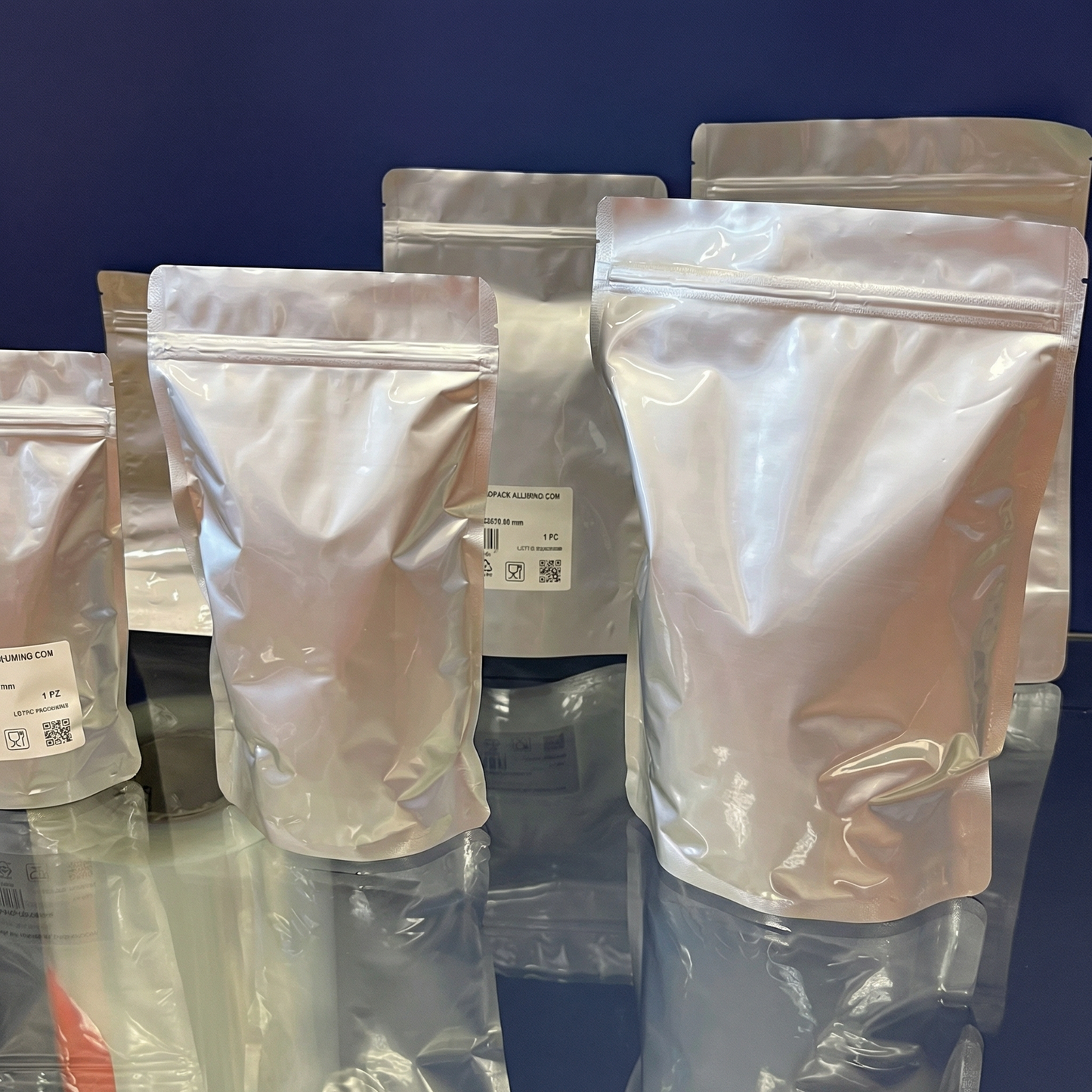 Set Pungi Impermeabile cu Fermoar din Aluminiu