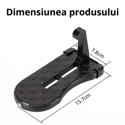 Treaptă Pliabilă pentru Ușa Mașinii din Aluminiu pentru Acces Ușor pe Acoperiș