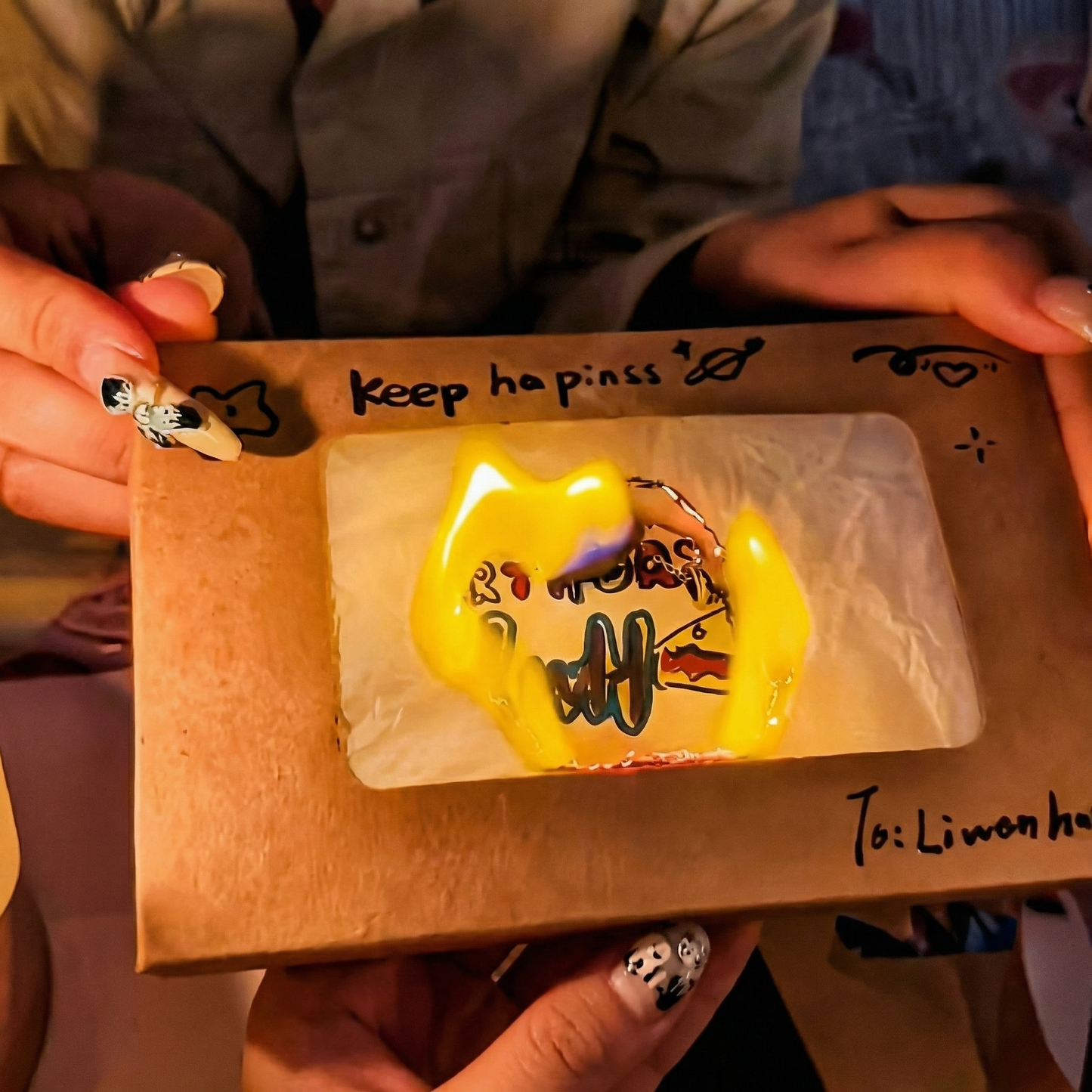 Set Felicitare Surpriză cu Efect de Ardere, Mesaj Creativ și Interactiv