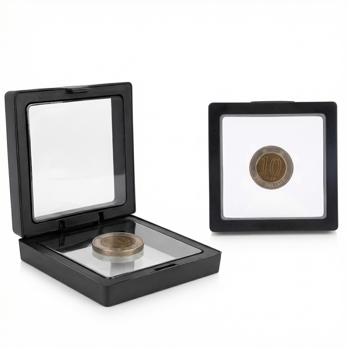 Set de 10 de Vitrine Flotante 3D