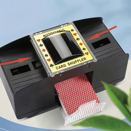 Mașină Automată Electrică de Amestecat Cărți cu Două Sloturi