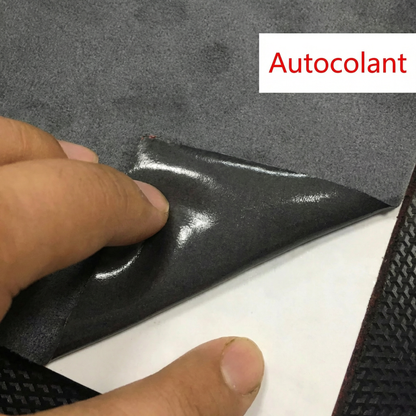 Material Textil Autoadeziv Imitatie de Piele intoarsă