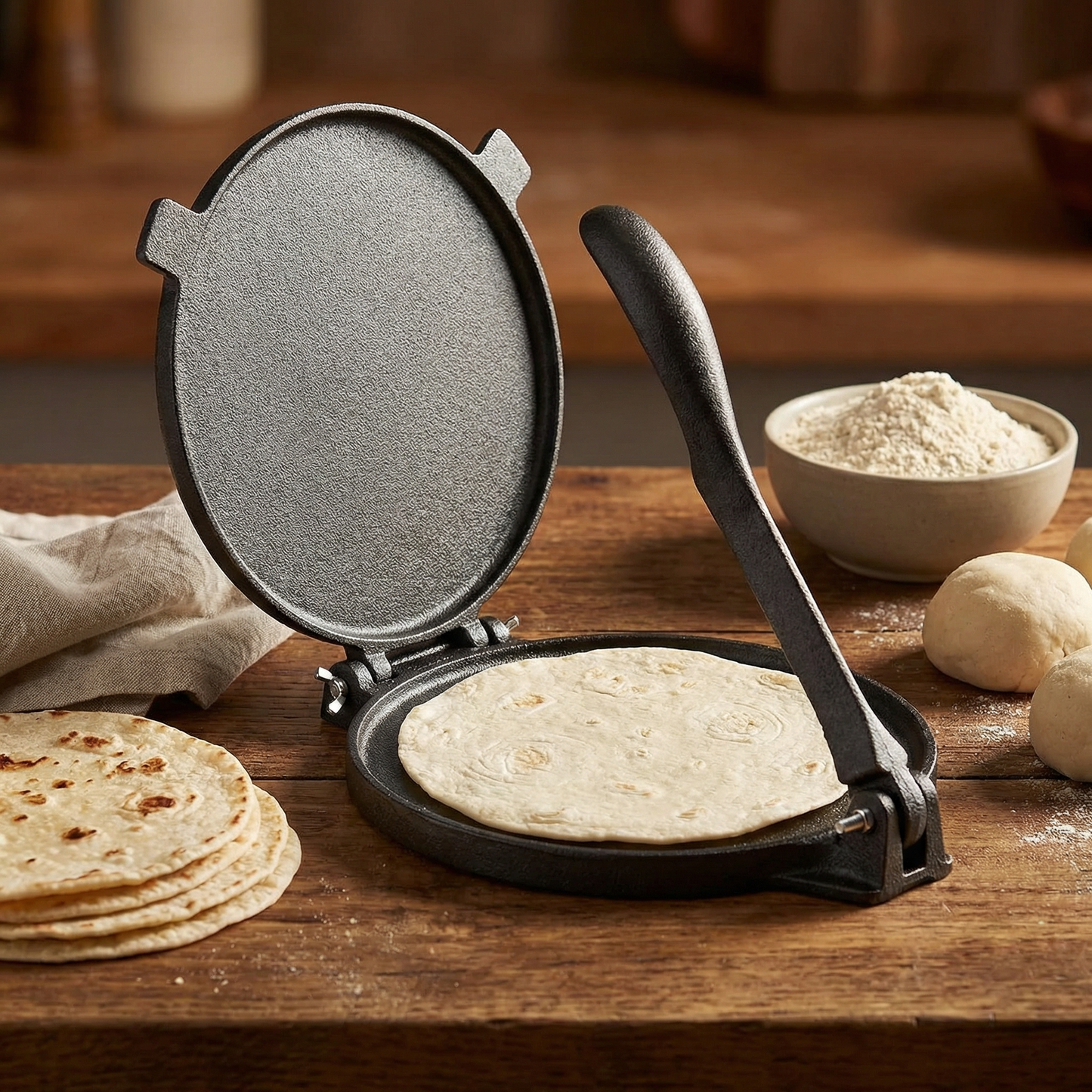 Chef Tacos - Presă pentru Tortilla din Fontă