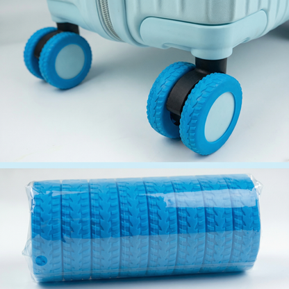 Set 8 Protecții pentru Roți de Valiză cu Absorbție de Șoc