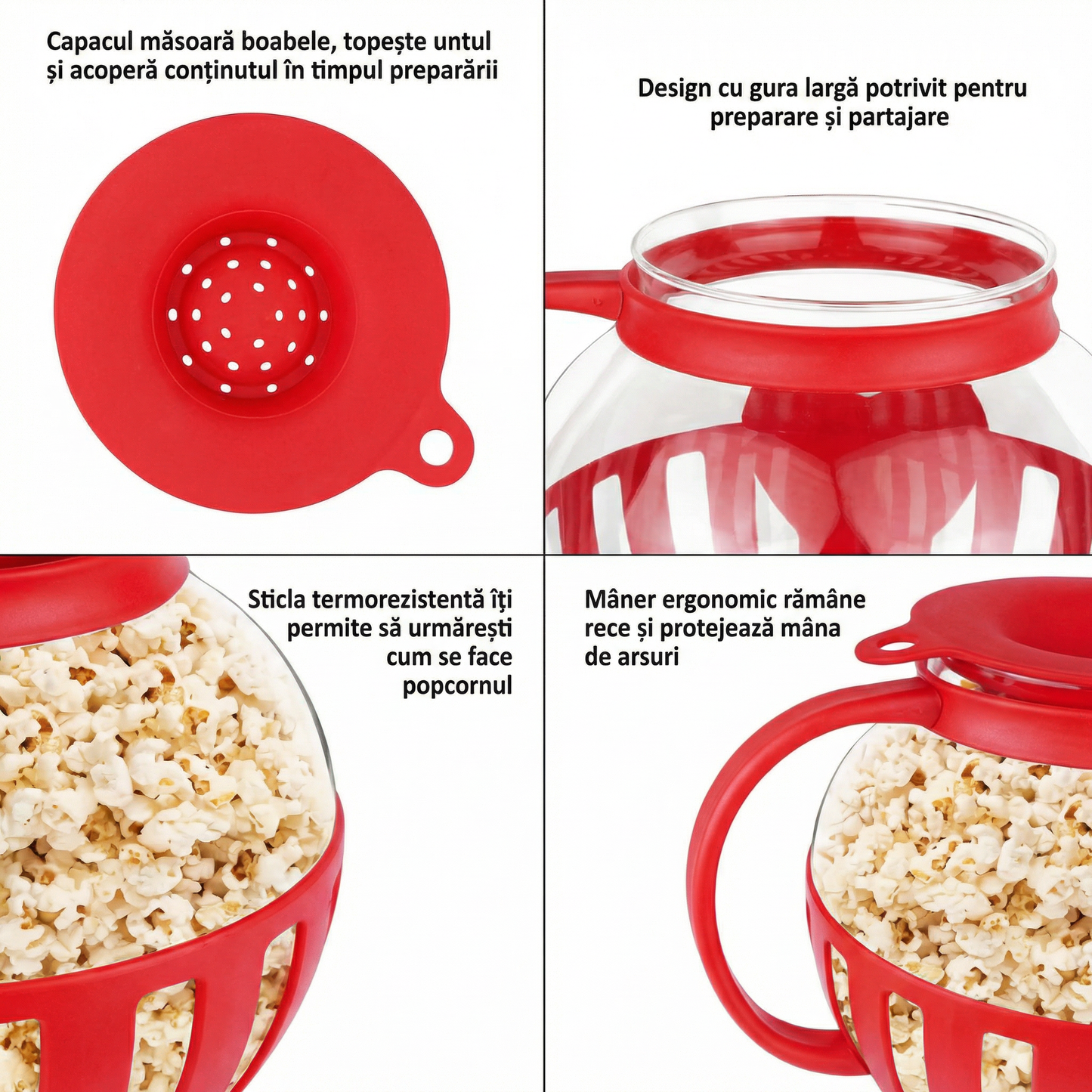 Aparat de Făcut Popcorn la Microunde