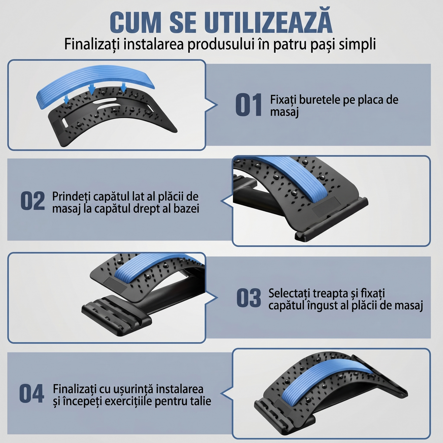 DISPOZITIV DE INTINDERE A SPATELUI
