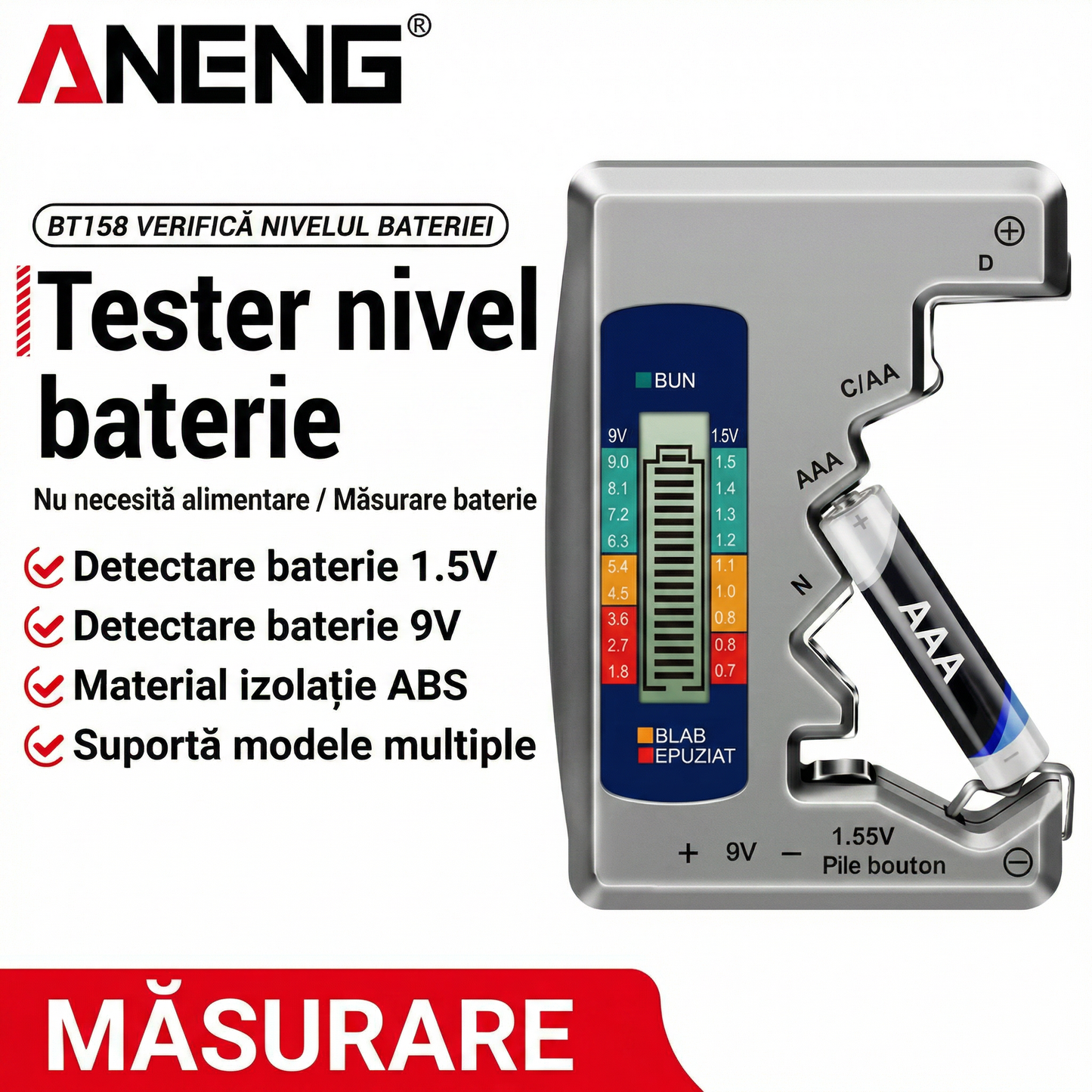 Dispozitiv Universal de Testare Baterii