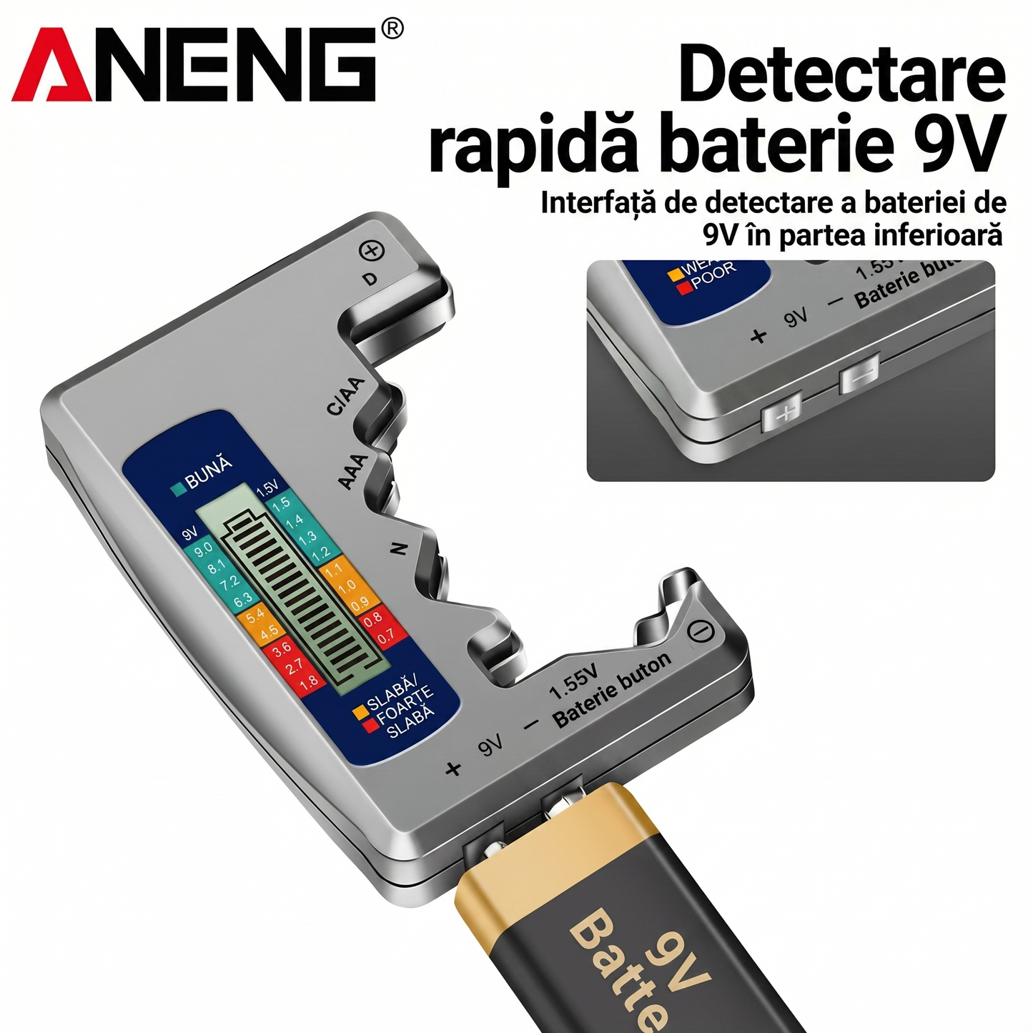 Dispozitiv Universal de Testare Baterii