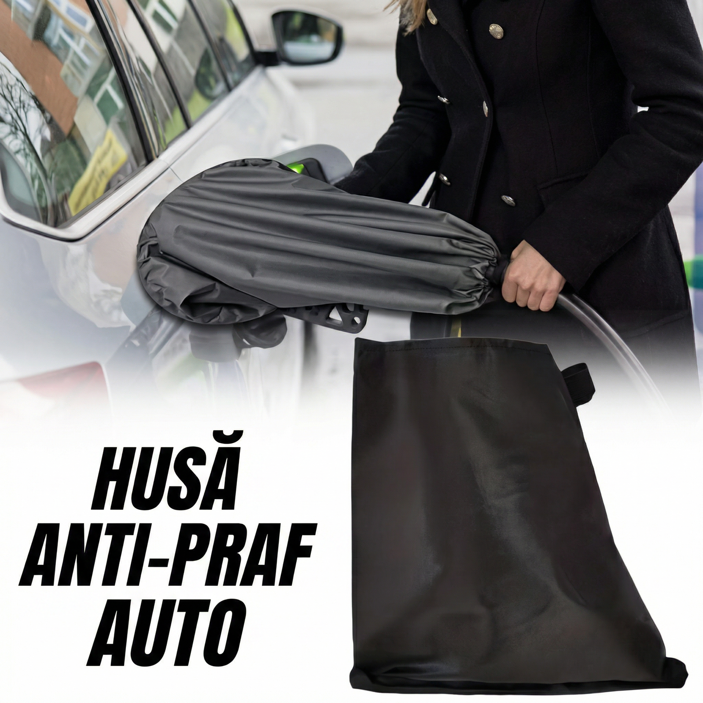 Husă Magnetică de Acoperire Piston Auto de Încărcare