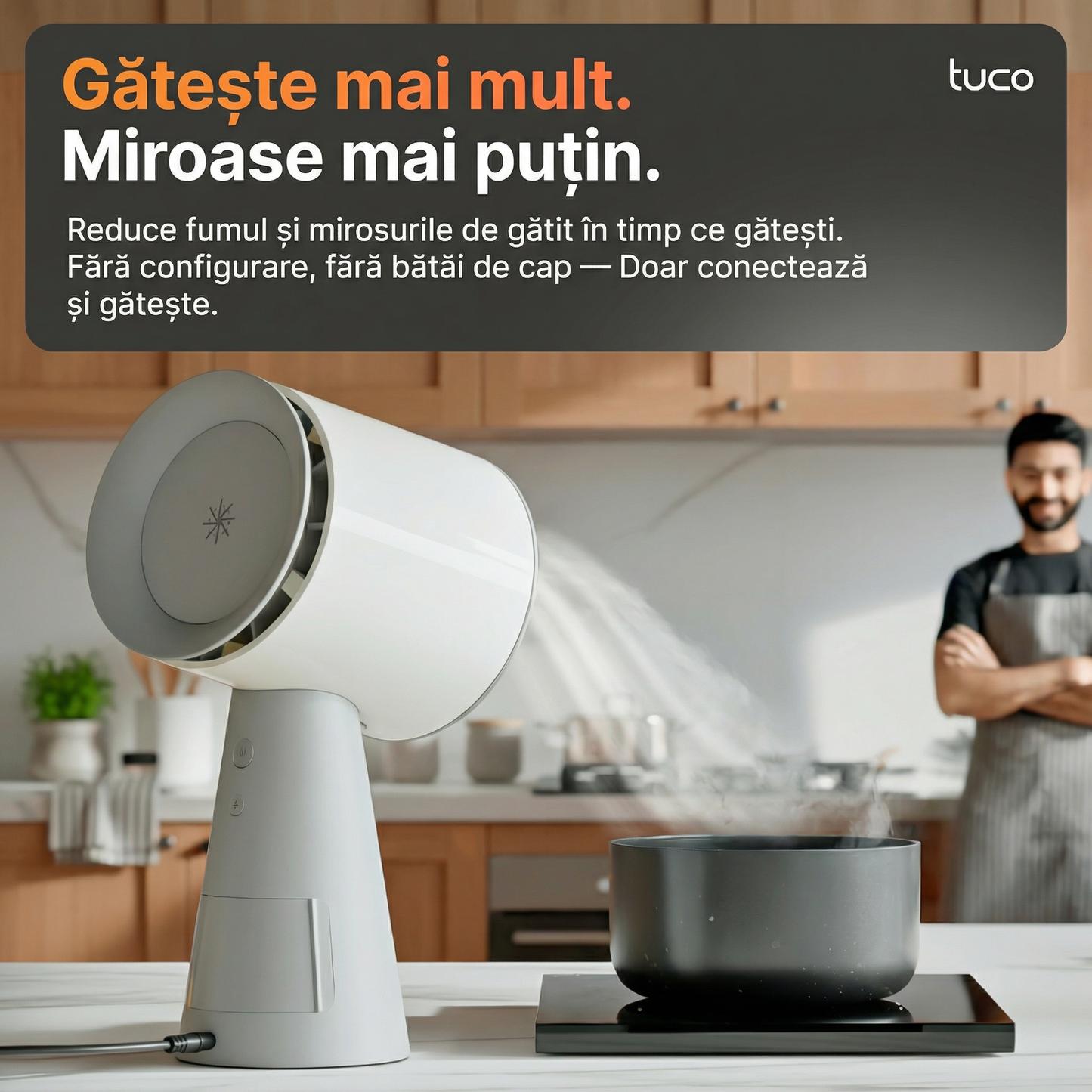 HOTĂ DE BUCATARIE PORTABILA
