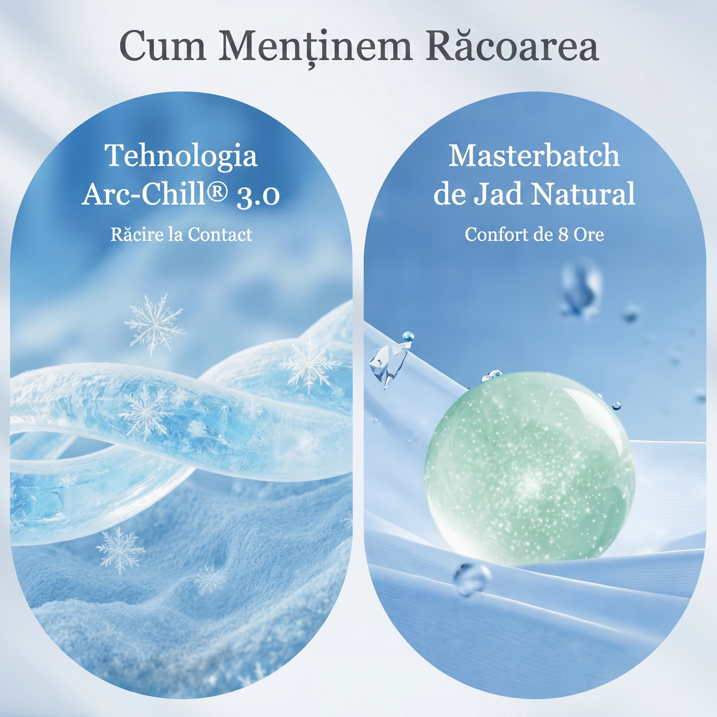 Față de Pernă cu Efect de Răcorire
