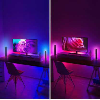 Set de Două Lămpi cu Lumină LED