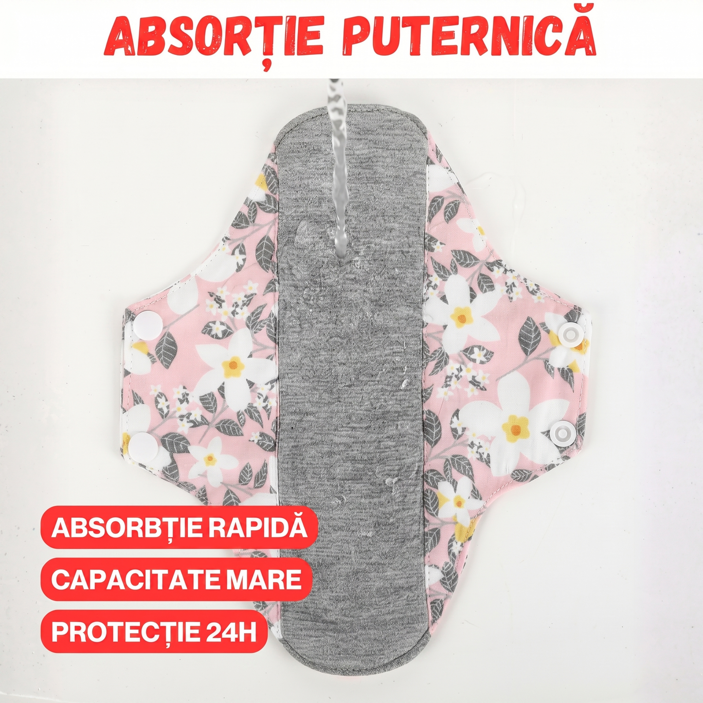 Set 5 Absorbante Reutilizabile