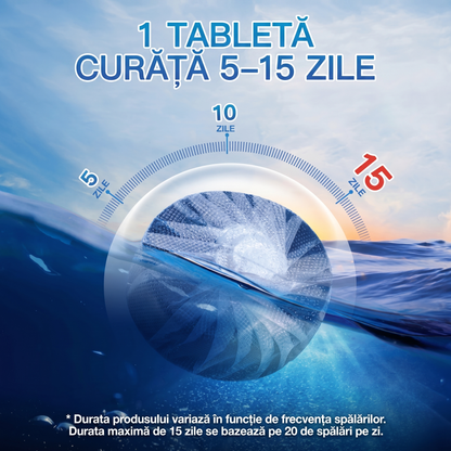 Tablete pentru Curățarea Vasului de Toaletă