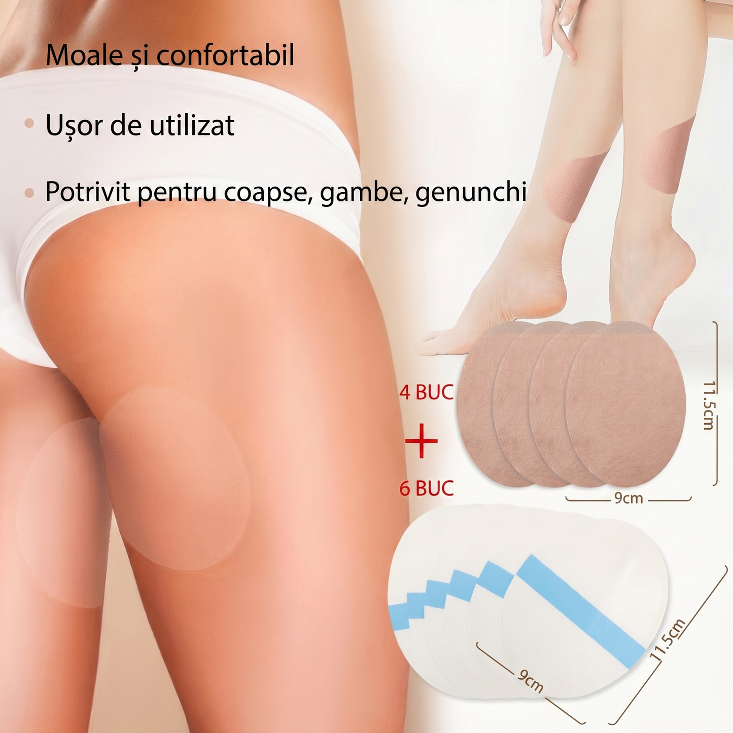 Set Plasturi Invizibili Anti-Iritare