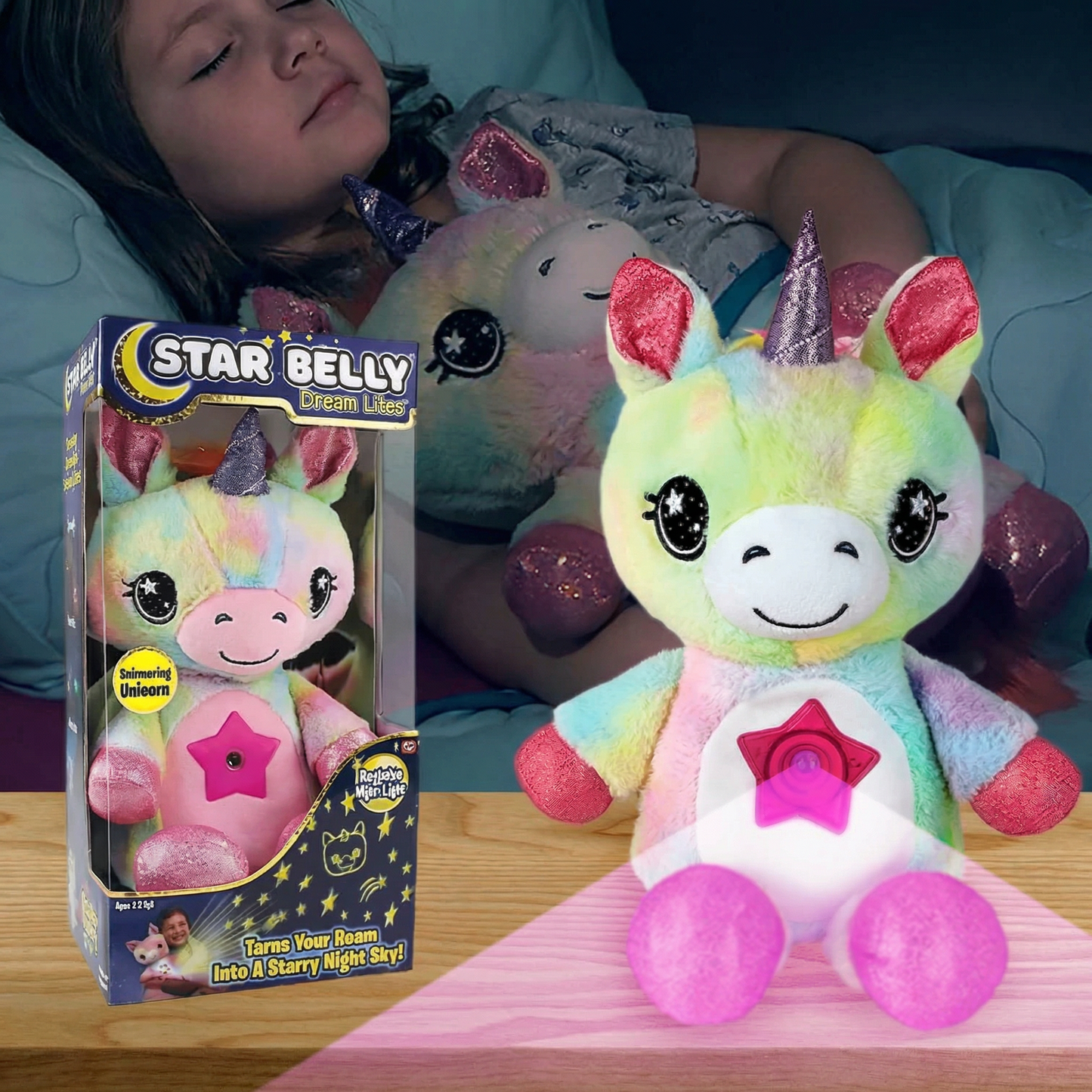 Unicorn de Plus cu Proiecții