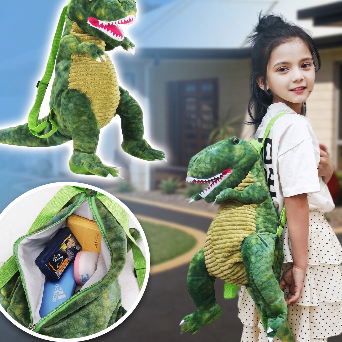 Rucsac în Formă de Dinozaur
