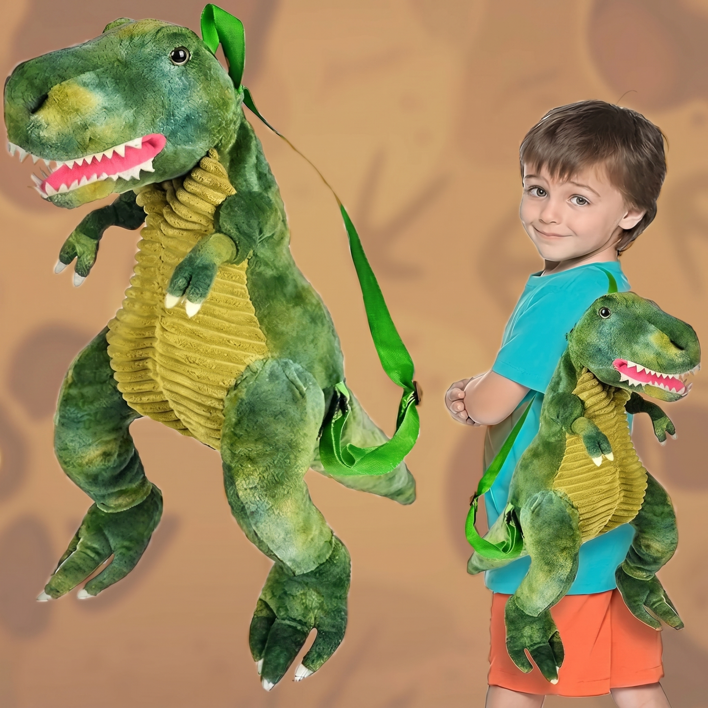 Rucsac în Formă de Dinozaur