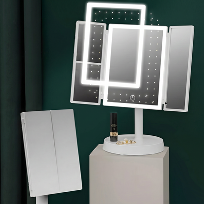 Oglindă Pliabilă Cosmetică cu LED