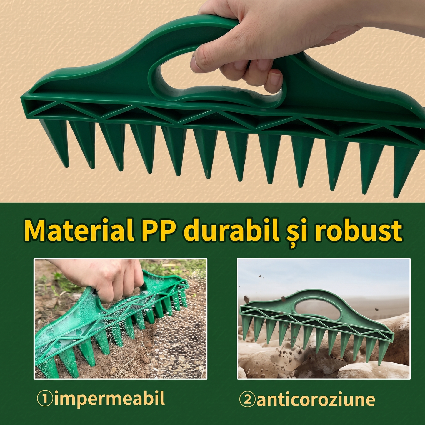 Instrument pentru Distanțarea Semințelor – Placă cu 12 Orificii