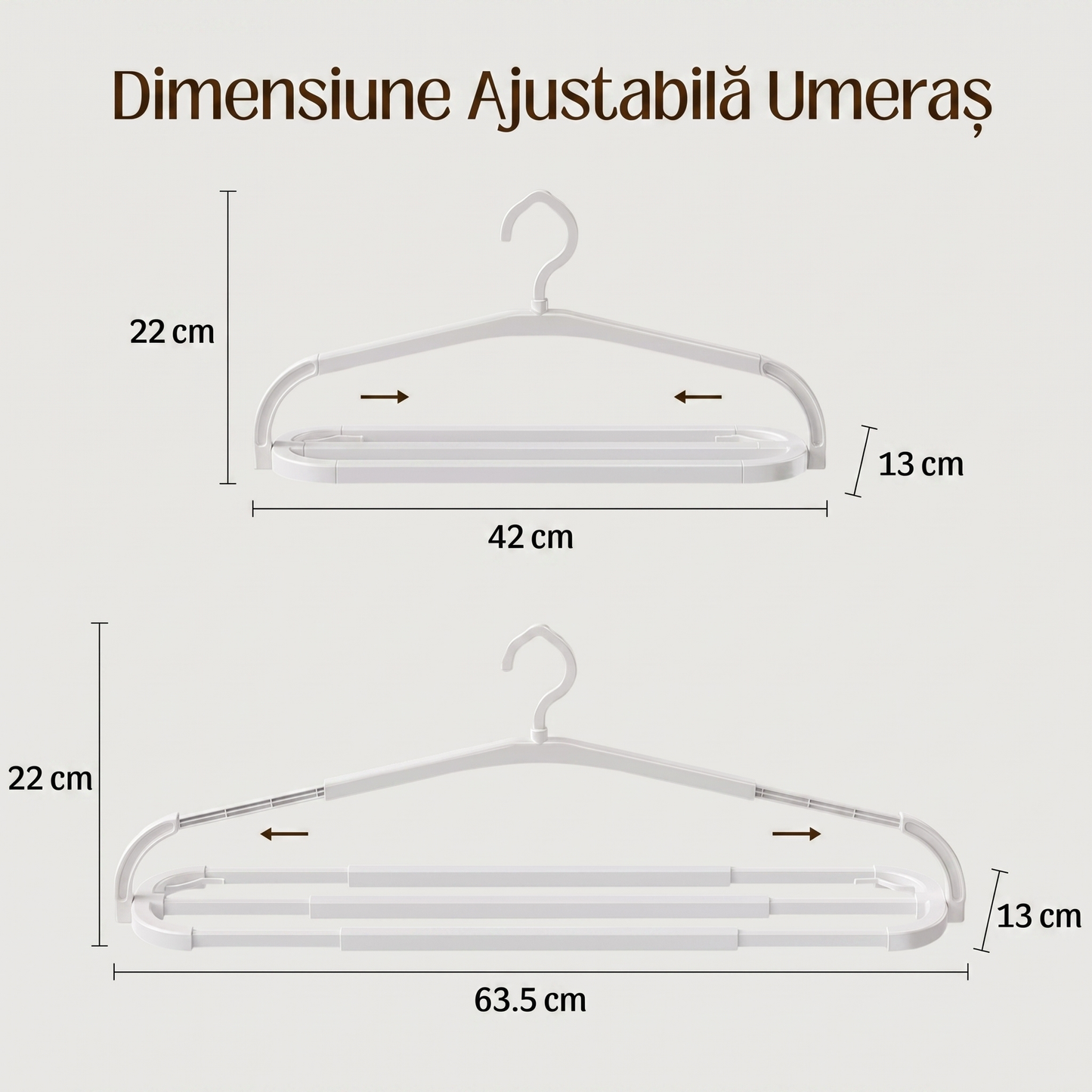 Set Umerașe Extensibile Extra Largi