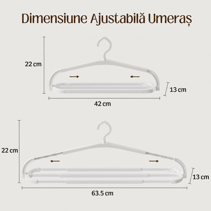 Set Umerașe Extensibile Extra Largi