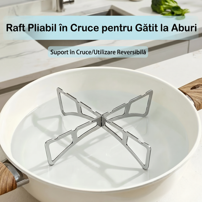 Suport din Oțel Inoxidabil pentru Gătire la Aburi