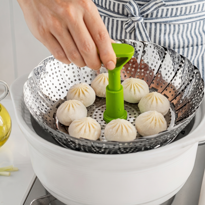  Suport din Oțel Inoxidabil pentru Gătit cu Aburi