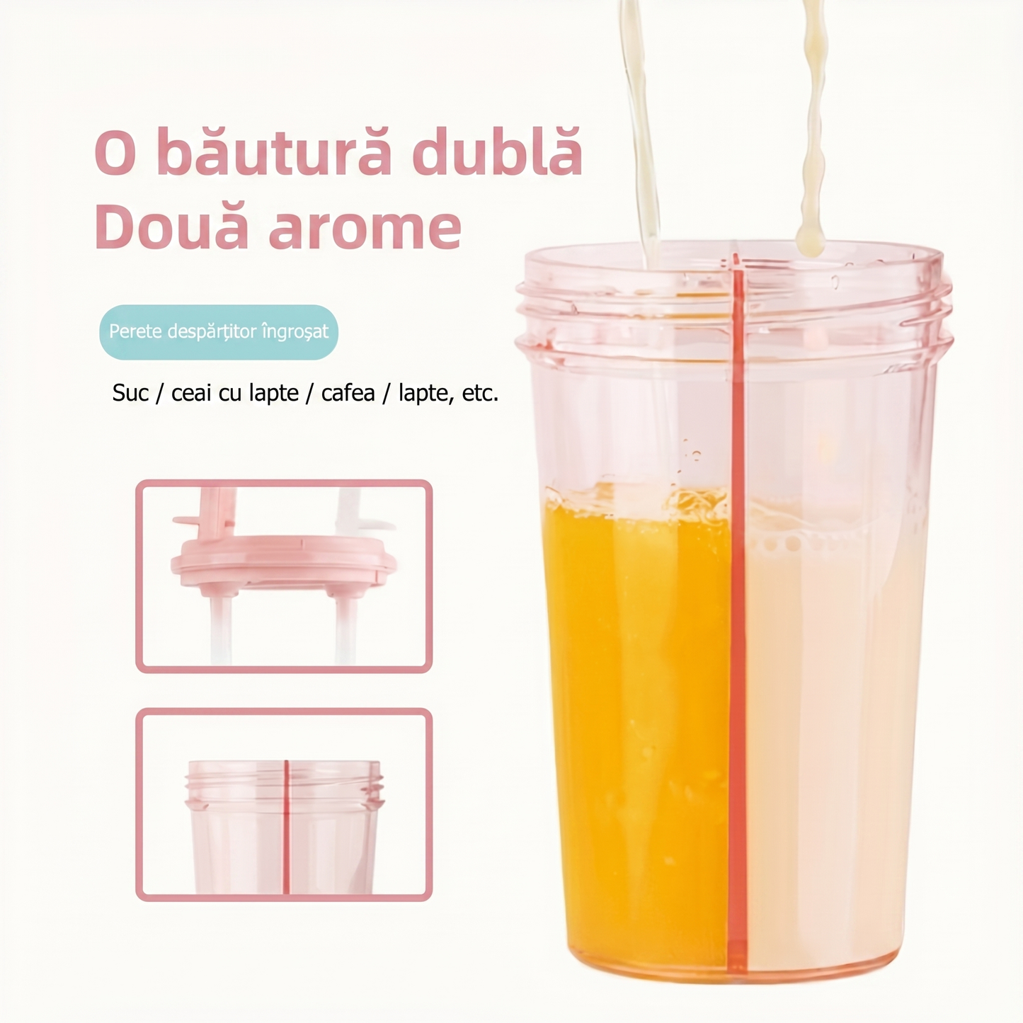 Sticlă Dublă Portabilă