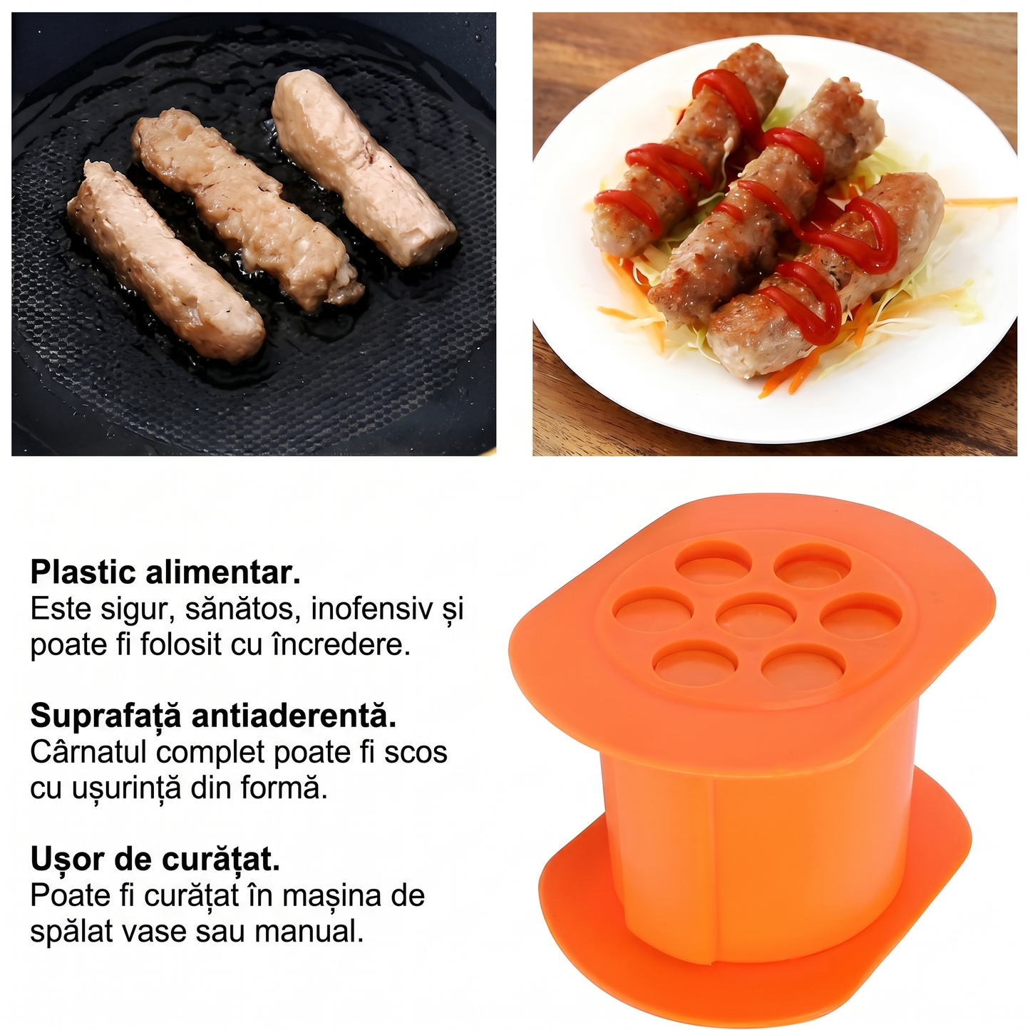 Presă Manuală pentru Cârnați și Mici