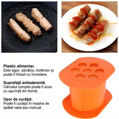 Presă Manuală pentru Cârnați și Mici