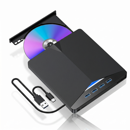 Unitate Optică Externă 7în1 cu USB 3.0 și Type-C