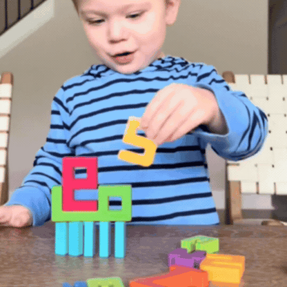 Blocuri Numerice din Lemn Montessori