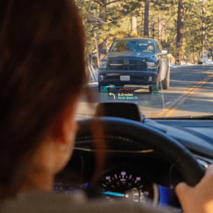 Afișaj HUD Auto cu GPS și Apeluri pe Parbriz