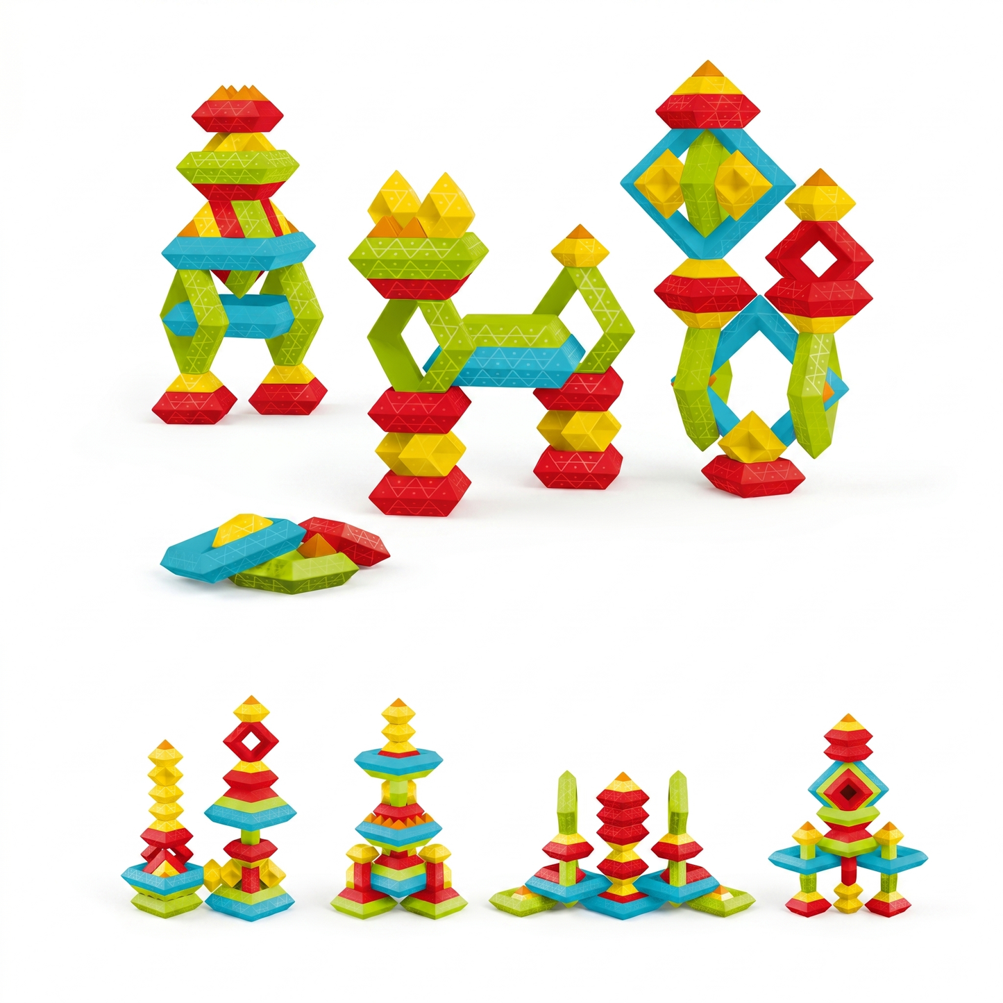 Cuburile lui Pitagora (30 piese)