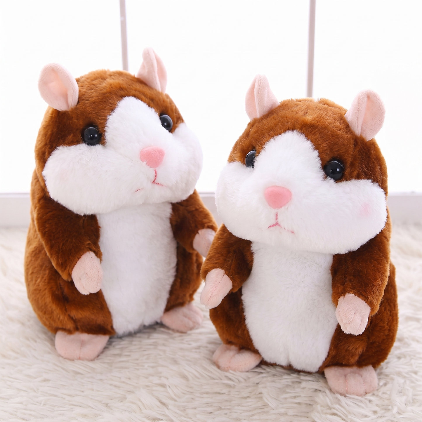 Pachet Promo Jucării Interactive Vorbitoare – Papagal + Hamster Cadou