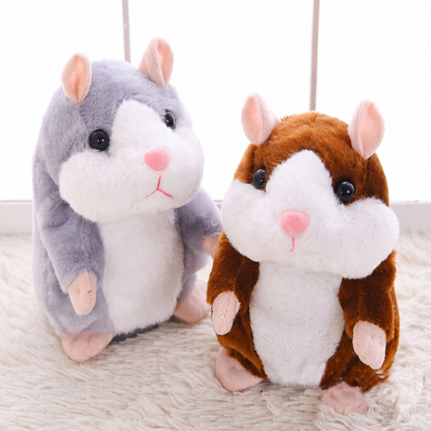 Pachet Promo Jucării Interactive Vorbitoare – Papagal + Hamster Cadou