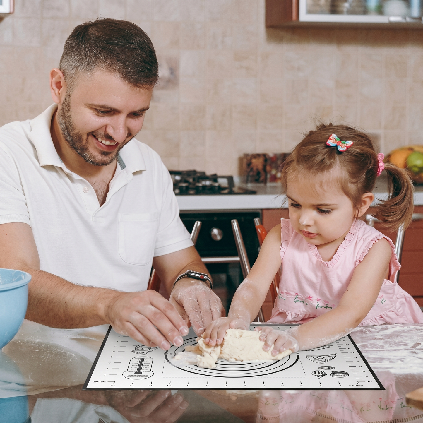 Făcăleț Reglabil din Oțel Inoxidabil cu Inele de Grosime
