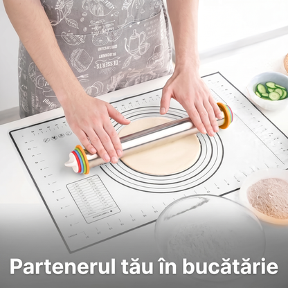 Făcăleț Reglabil din Oțel Inoxidabil cu Inele de Grosime