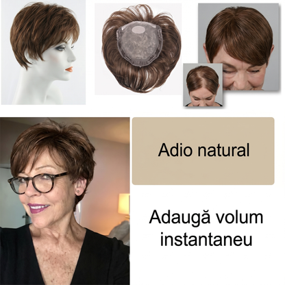 Topper de Păr cu Acoperire Naturală