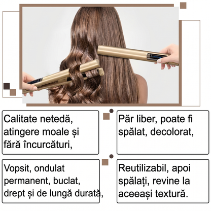 Topper de Păr cu Acoperire Naturală