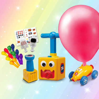 Set de Lansare cu Balon pentru Mașinuță și Rachetă