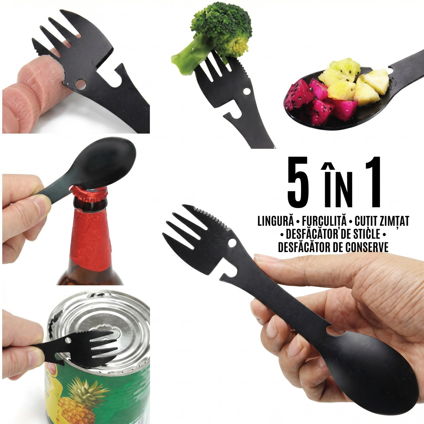 Set 2 Tacâmuri Multifuncționale 5în1