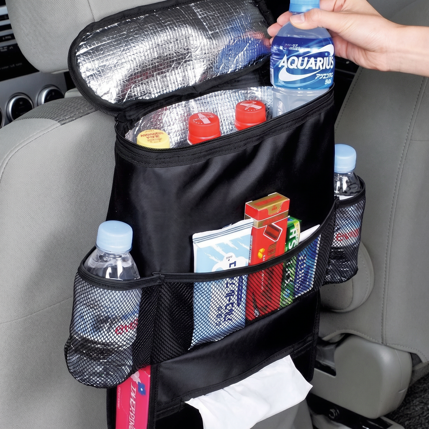 Organizator Auto Cu Geanta Frigorifica