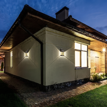 Lampă Solară LED de Perete cu Senzor de Mișcare, Fără Fir (3W)